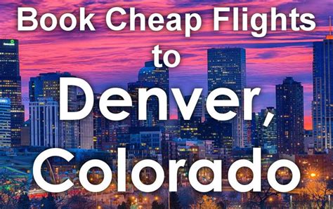 cheap flights to denver from bay area